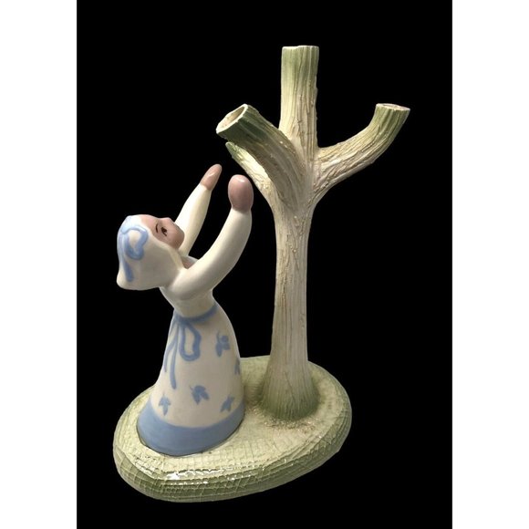 Hedi Schoop Art Pottery Tree Bud Vase Artist SignedHollywood CA 11